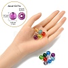 Transparent Acrylic Beads MACR-YW0002-72A-3