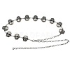 Halloween Alloy Skull Link Chain Waist Belly Chains for Women FS-WG87A63-01-6