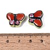 Hand Painted Butterfly Porcelain Beads PORC-Q006-05C-3