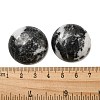 Natural Black Zebra Jasper Cabochons G-C115-02B-19-3
