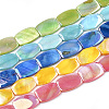 AB Color Freshwater Shell Bead Strands X-SHEL-T009-04-1