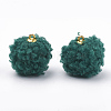 Handmade Cloth Fabric Covered Pendants LS-WOVE-N006-16E-1
