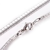 304 Stainless Steel Choker Necklaces and Bangles Jewelry Sets SJEW-L144-A02-P-4