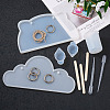 DIY Silicone Hangtag Molds Kits DIY-TA0008-41-5