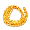 Natural Quartz Crystal Beads Strands G-C076-6mm-6-2