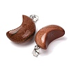 Synthetic Goldstone Pendants G-F820-02L-19-3