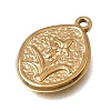 304 Stainless Steel Pendants STAS-K322-26B-G-2