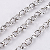 304 Stainless Steel Curb Chains CHS-F005-02P-1