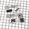 Transparent Clear Silicone Stamp/Seal DIY-F015-YZ-19-1