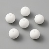 Round Food Grade Eco-Friendly Silicone Beads SIL-WH0012-037B-1