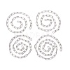 Unwelded Iron Paperclip Chains CH-FS0001-01P-1