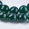 Natural Agate Round Beads Strand X-G-L084-10mm-41-3