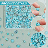 210Pcs 7 Styles Synthetic Turquoise Beads G-NB0005-44-5
