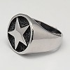 Tarnish Resistant Unique Men's Wide 304 Stainless Steel Rings RJEW-F006-032-21mm-2