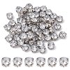 Square Sew on Rhinestone FIND-YW0003-10C-1