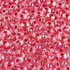 FGB Inside Colours Transparent Glass Seed Beads SEED-T009-01E-2