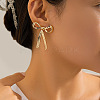 Bowknot Alloy Stud Earrings WGF38D2-03-1