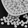 Opaque Acrylic Beads PAB702Y-5-1