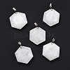 Natural Quartz Crystal Pendants G-C241-02F-2