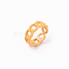 Spray Painted Alloy Cuff Rings RJEW-T011-29A-RS-3