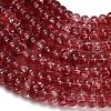Dyed Imitation Gemstone Glass Beads Strands GL-Z001-03A-03-2