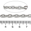Non-Tarnish 304 Stainless Steel Link Chains CHS-A013-05P-2