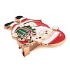 Christmas Theme Alloy Enamel Brooches JEWB-S022-03F-3