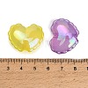 UV Plating Transparent Acrylic Beads AC-CBAEEF4-01-3