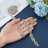 1 Yard Iron Rhinestone Cup Chains DIY-BC0016-30-3