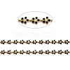 Golden Brass Enamel Link Chain CHC-H103-08J-G-2