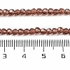 Transparent Glass Beads Strands EGLA-A035-T3mm-D13-5