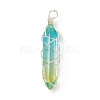 Glass Pendants PALLOY-JF01741-02-2