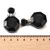 Natural Mixed Stone Perfume Bottle Pendants G-L623-13P-4