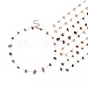 Natural Mixed Gemstone Chips Beaded Necklace NJEW-JN04234-1