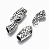 Tibetan Style Alloy Hook and Snake Head Clasps LS-X-TIBE-N011-040AS-RS-2
