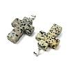 Natural Dalmatian Jasper Pendants GG-K002-11A-2