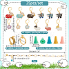 35Pcs Sheep DIY Knitting Tool Sets HJEW-NB00057-2