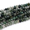 Natural Gemstone Round Bead Strands X-G-J303-07-8mm-1