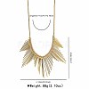 Iron Multiple Wavy Stick Bib Necklaces for Women WG3549D-01-5