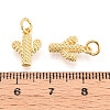 Brass Charms KK-N257-66G-3