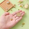 10 Sets 2 Colors Brass Magnetic Clasps KK-CJ0001-90-4