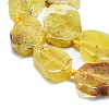 Natural Yellow Opal Beads Strands G-K245-L01-01-3