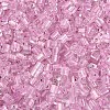 Transparent Inside Colours Glass Seed Beads SEED-T007-13C-2