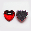 Taiwan Acrylic Rhinestone Cabochons ACRT-M006-12x12mm-28-2