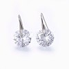 304 Stainless Steel Dangle Earrings EJEW-H365-14MM-2