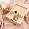 Unfinished Pine Wood Jewelry Box CON-WH0072-09-6