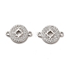 925 Sterling Silver Connector Charms STER-H110-03P-1