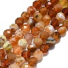 Natural Fire Opal Beads Strands G-G106-C03-03-1