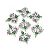 Alloy Enamel Chandelier Component Links X1-ENAM-EA9734Y-3-1
