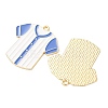 Baseball Alloy Enamel Pendants AL-CBA2679-07E-G02-2
